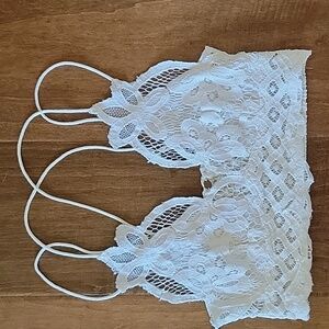 Free people lace bralette, size small